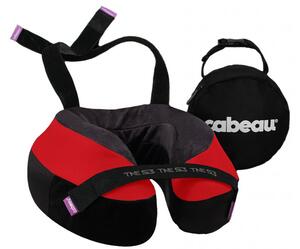 Cabeau Evolution® S3 TNE London cestovní polštář - černý/červený
