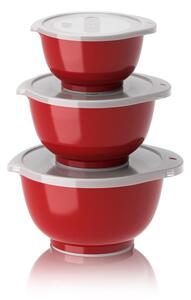 Červené misky v sadě 3 ks 750 ml Margrethe Mini – Rosti
