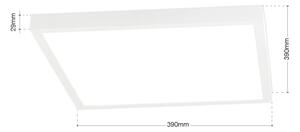 Orion - LED Stm. str. svítidlo DISC LED/30W/230V 2700/3000/4000K 39x39 cm bílá