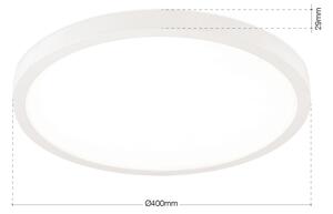 Orion - LED Stm. str. svítidlo DISC LED/30W/230V 2700/3000/4000K pr. 40 cm bílá