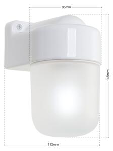 Orion - Nástěnná lampa OSTIA 1xE27/40W/230V bílá