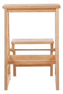 Stolička z kaučukového dřeva v přírodní barvě Tropical Hevea – Premier Housewares