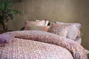 Pip Studio přehoz El Bordado Pink 270x260cm, růžové, perkál (Velký přehoz přes postel)