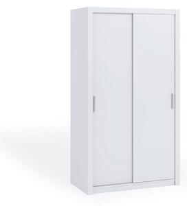 GAB - Posuvná skříň BENE, Bílý mat 120 cm