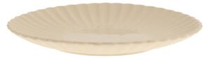 Keramický talíř Flora Beige Ø 20 cm