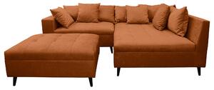 ROHOVÁ SEDAČKA, textil, rezavá MID.YOU - Sedací soupravy, Online Only