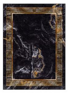 Hans Home | Kusový koberec Miro 51278.809 Marble black / gold - 80x150