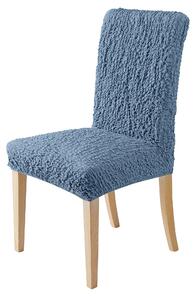 Blancheporte Extra pružný potah na židli, jednobarevný nebeská modrá sedák+opěradlo