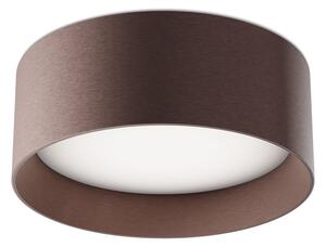 Led2 Stropní LED svítidlo ZETA ON XL, 25W, ø 21 cm Barva: Hnědá, Teplota světla: CCT 3000/4000K, Stmívání a řízení: TRIAC (lze použít i bez stmívání)