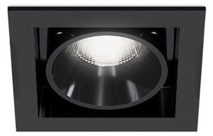 Led2 Zápustné LED svítidlo RIVA MAXI 1, 5W, 62x62 mm, CCT Barva: Černá, Teplota světla: CCT 2700K/3000K/4000K, Stmívání a řízení: ON/OFF