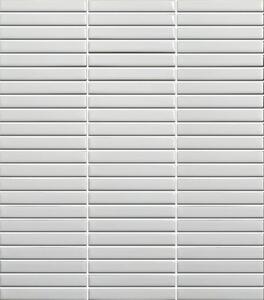 Keramická mozaika Premium Mosaic Kit Kat white 28x31 cm mat MOSKK3WHM