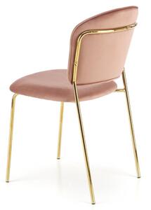 Jídelní židle SCK-499 růžová