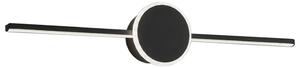 TooLight Koupelnové svítidlo s LED Round BLACK 40CM APP848-1W