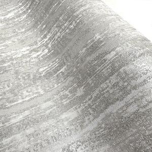 Vliesové tapety na zeď IMPOL 8724-10, rozměr 10,05 m x 0,53 m, vertikální stěrka bílo-stříbrná, IMPOL TRADE