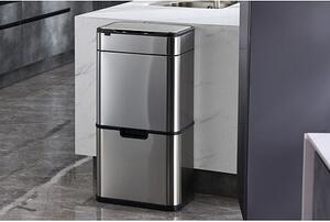 Elegant Bezdotykový koš na tříděný odpad 60 l HELPMATION AK8892