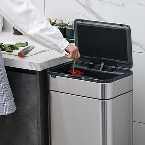 Elegant Bezdotykový koš na tříděný odpad 60 l HELPMATION AK8892