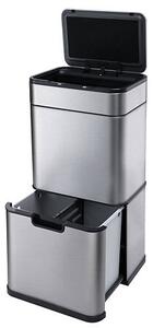 Elegant Bezdotykový koš na tříděný odpad 60 l HELPMATION AK8892