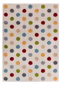 Krémový koberec 133x190 cm Norge Dots – Universal