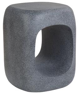 Odkládací stolek šedý/mramorový efekt PELMO