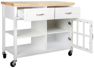 SERVROVAC VOZK, prodn barvy, bl, 117/86/48 cm Livetastic - Online Only kuchysk linky, Online Only