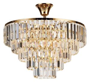 Brilagi - Přisazený lustr CRYSTAL 5xE14/40W/230V zlatá
