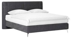 POSTEL BOXSPRING, 180/200 cm, šedá Joop! - Postele boxspring