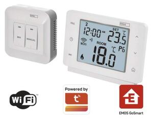 Emos P56211 GoSmart Bezdrátový pokojový termostat, bílá, WiFi
