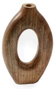 VÁZA, dřevo, 32 cm - Dřevěné vázy