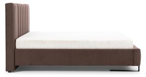 Postel Verica 160x200 cm - Element 5 hnědá / černé nožky