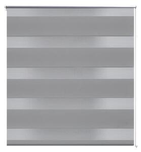 Roleta den a noc / Zebra / Twinroll 120x175 cm šedá