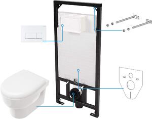 Podomítkový Toaletní Set Deante AVIS CDAA6ZPW bílá/bílá