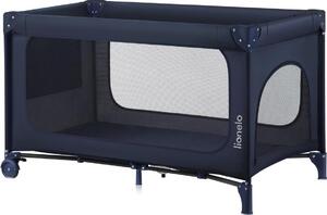 Lionelo - Cestovní postýlka JASMIN EASY FOLD Navy Blue
