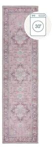 Světle červený pratelný běhoun s příměsí recyklovaných vláken 60x230 cm Windsor – Flair Rugs