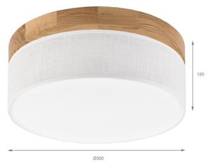 Brilagi - LED Stropní svítidlo BELLADONNA LED/20W/230V pr. 30 cm bílá/dub
