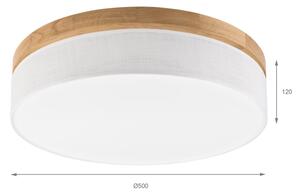 Brilagi - LED Stropní svítidlo BELLADONNA LED/36W/230V pr. 50 cm bílá/dub