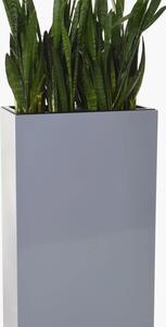 Vivanno květináč ELEMENTO, práškovaná ocel, šířka 59 cm, šedý
