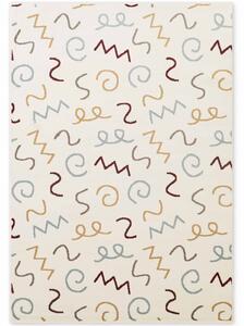 Hanse Home, Dětský koberec Adventures 106422 Cream Multicolor, 120x170, vícebarevná, dětský pokoj