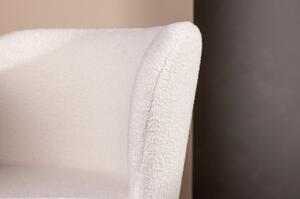 ANIDA čaluněná židle bílá