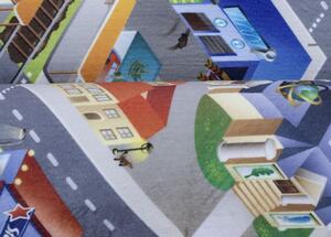 Breno Kusový koberec Ultra Soft Letiště, Vícebarevné, 130 x 180 cm