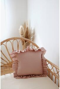 Dětský povlak na polštář Powder Pink Frill - Moi Mili