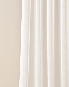 Krémový závěs Sensia s průchodkami 200 x 250 cm
