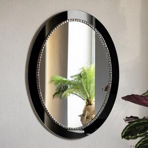 GieraDesign Zrcadlo Bracelet Owal Black Rozměr: 65 x 90 cm