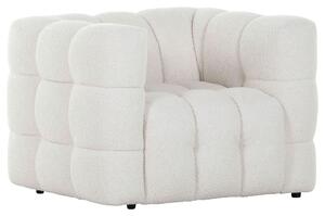 KŘESLO, textil, bílá Ambia Home - Křesla klasická