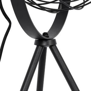 Průmyslová stativová stolní lampa černá nastavitelná - Hanze