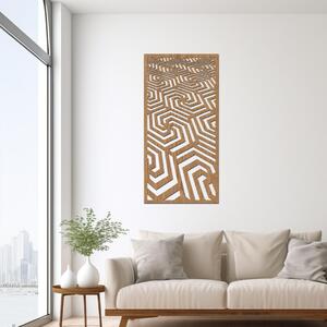 Dřevo života | Dekorační panel MAZE | Rozměry (cm): 20x40 | Barva: Bílá