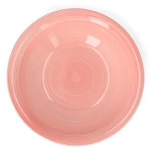 Hluboký talíř OBLAN růžový 809199