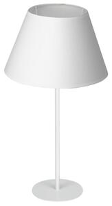 Stolní lampa ARDEN 1xE27/60W/230V pr. 30 cm bílá LU3439