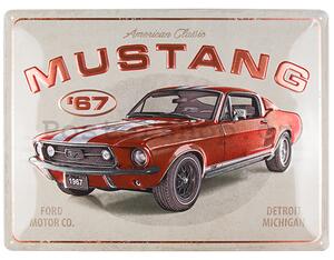Nostalgic Art Plechová Cedule Ford Mustang - Metallic Edition