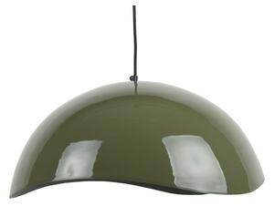 Zelené závěsné svítidlo s kovovým stínidlem ø 50 cm Waved – Leitmotiv