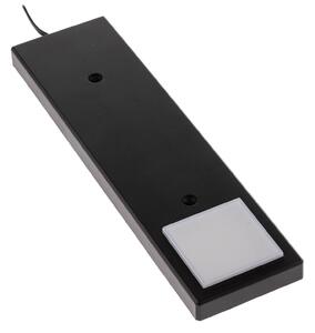 Lindby Amaryll LED lampička pod skříňku, sada 3 kusů, černá
